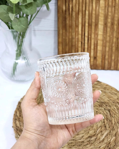 لیوان شربت خوری کریستال مدل زارا ست ۶ عددی